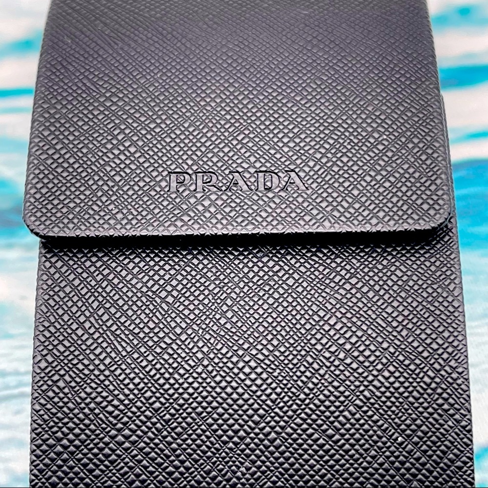 Prada Tortoise Eyeglass Frames With Case - image 6